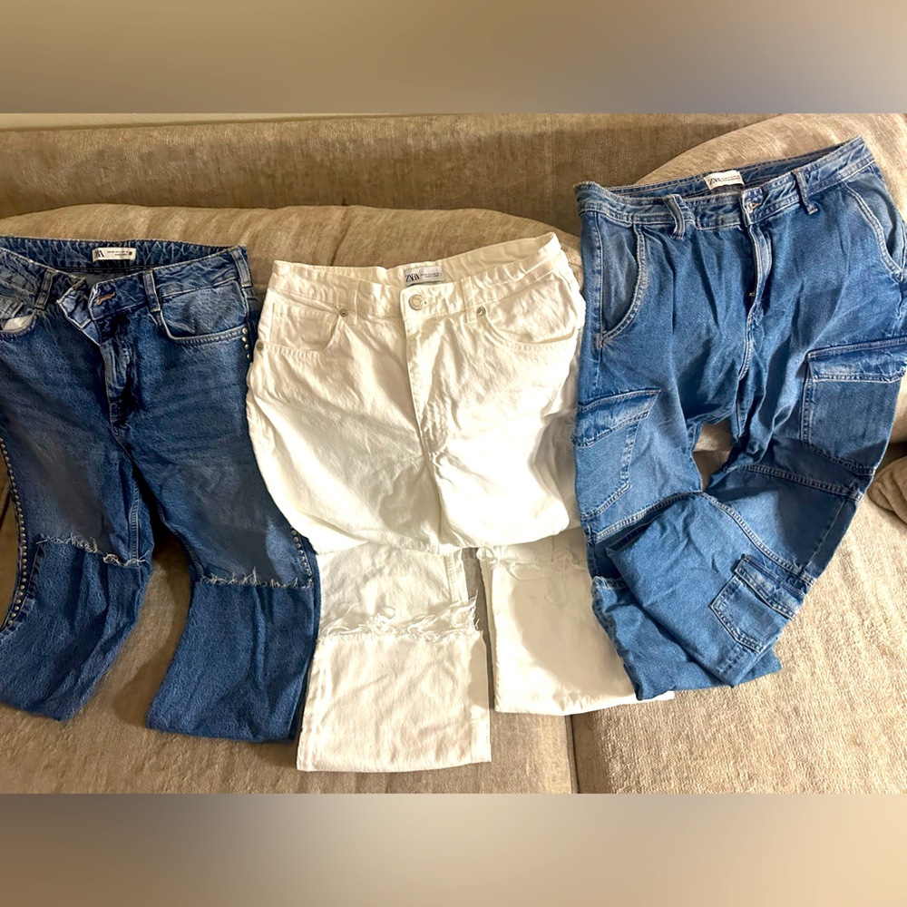 Zara and Guess Jeans (Size 6-8)